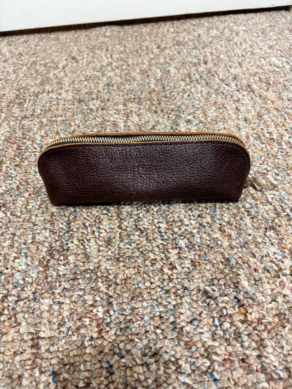 Portland Leather Goods Sidekick Pouch in Coldbrew.